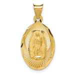 14k Our Lady of Guadalupe Pendant - Product Photo