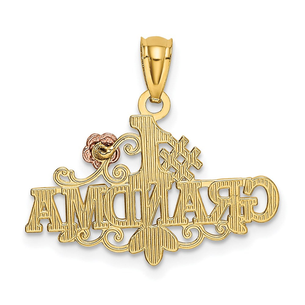 14K Two-tone Yellow & Rose Diamond-cut 