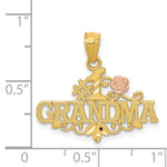 14K Two-tone Yellow & Rose Diamond-cut 