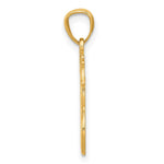 14K Polished Interlocking Giraffes Pendant - Product Photo