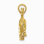 10K / 14K Yellow Gold 3-D Horse Charm - Product Photo