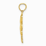 10K / 14K Yellow Gold 3-Leaf Clover Charm - Product Photo