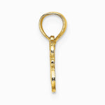 14K Yellow Gold LOVE JESUS Script Charm - Product Photo