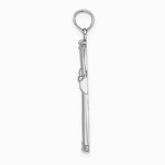 10K / 14K White Gold Polished and Cut-Out Cross - Product Photo