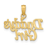 14K DADDY'S GIRL Charm - Product Photo