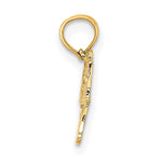 14K BASEBALL MOM Charm - Product Photo