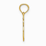 10K / 14K Yellow Gold ARIES Zodiac Charm - Product Photo