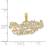 14k FIREFIGHTER'S MOM Charm - Product Photo