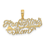 14k FIREFIGHTER'S MOM Charm - Product Photo
