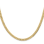 14k 4.7mm Lightweight Flat Cuban Chain - Product Photo