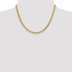 14k 4.7mm Lightweight Flat Cuban Chain - Product Photo