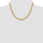 14k 5.9mm Lightweight Flat Cuban Chain - Product Photo