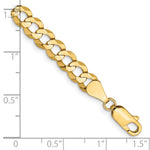 14k 5.9mm Lightweight Flat Cuban Chain - Product Photo