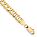 14k 5.9mm Lightweight Flat Cuban Chain - Product Photo