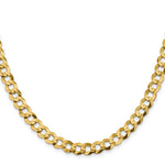 14k 8.3mm Lightweight Flat Cuban Chain - Product Photo