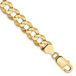 14k 8.3mm Lightweight Flat Cuban Chain - Product Photo