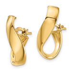 Leslie's 14K 5mm High Polished Hoop Earrings - Product Photo