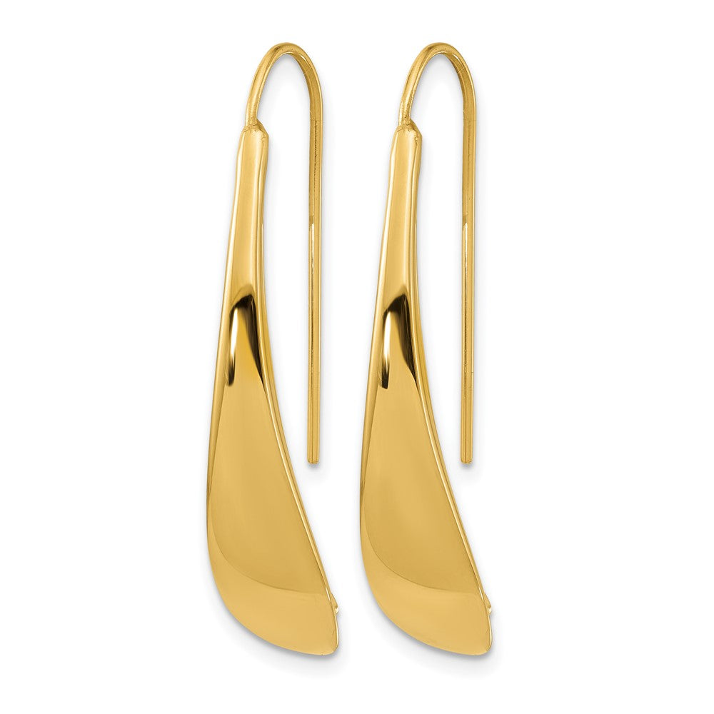 Leslie's 14k Polished Threader Earrings - Product Photo
