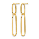 Leslie's 14k Polished Post Drop Earrings - Product Photo