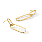 Leslie's 14k Polished Post Drop Earrings - Product Photo