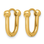 Leslie's 14K Polished Hinged Hoop Earrings - Product Photo