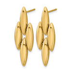 Leslie's 14K Polished Fancy Dangle Post Earrings - Product Photo
