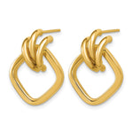 Leslie's 14K Polished Dangle Post Earrings - Product Photo