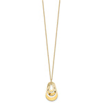 Leslie's 14K Polished with 2in. ext. Necklace - Product Photo