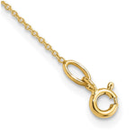 Leslie's 14K Polished with 2in. ext. Necklace - Product Photo