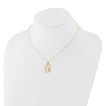 Leslie's 14K Polished with 2in. ext. Necklace - Product Photo