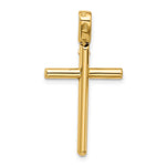 14K Yellow Gold Leslie's 14K Polished Cross Pendant - Product Photo