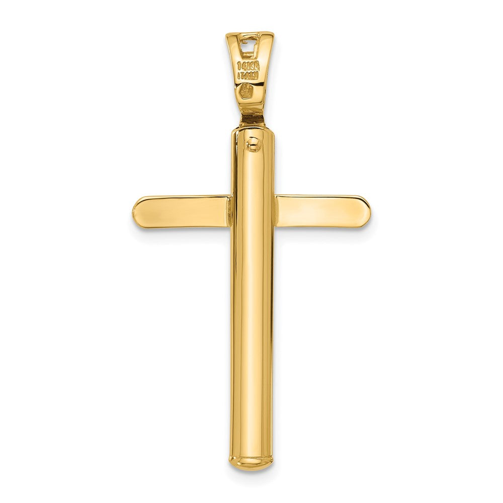 14K Yellow Gold Leslie's 14K Polished Cross Pendant - Product Photo
