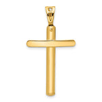 14K Yellow Gold Leslie's 14K Polished Cross Pendant - Product Photo