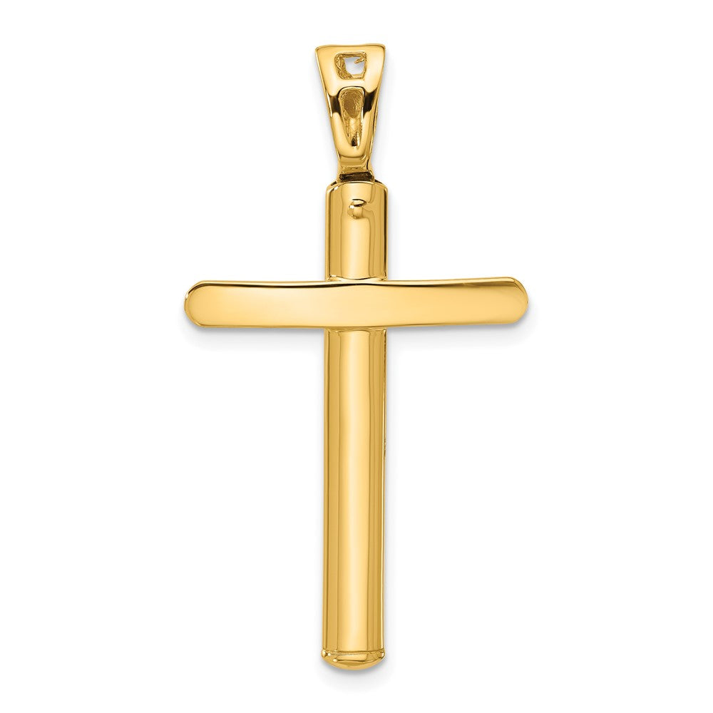 14K Yellow Gold Leslie's 14K Polished Cross Pendant - Product Photo