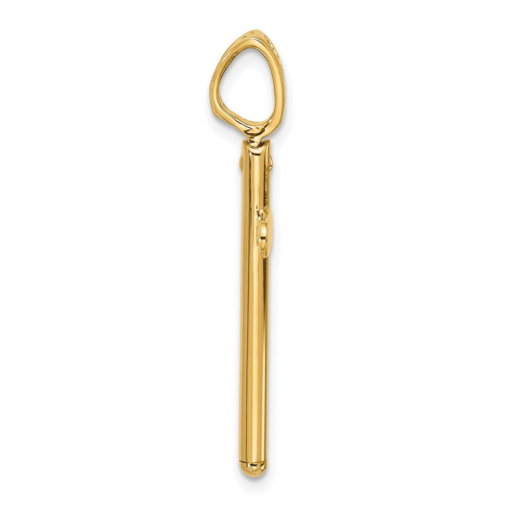 14K Yellow Gold Leslie's 14K Polished Cross Pendant - Product Photo