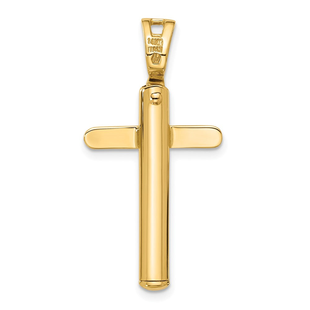 14K Yellow Gold Leslie's 14K Polished Cross Pendant - Product Photo