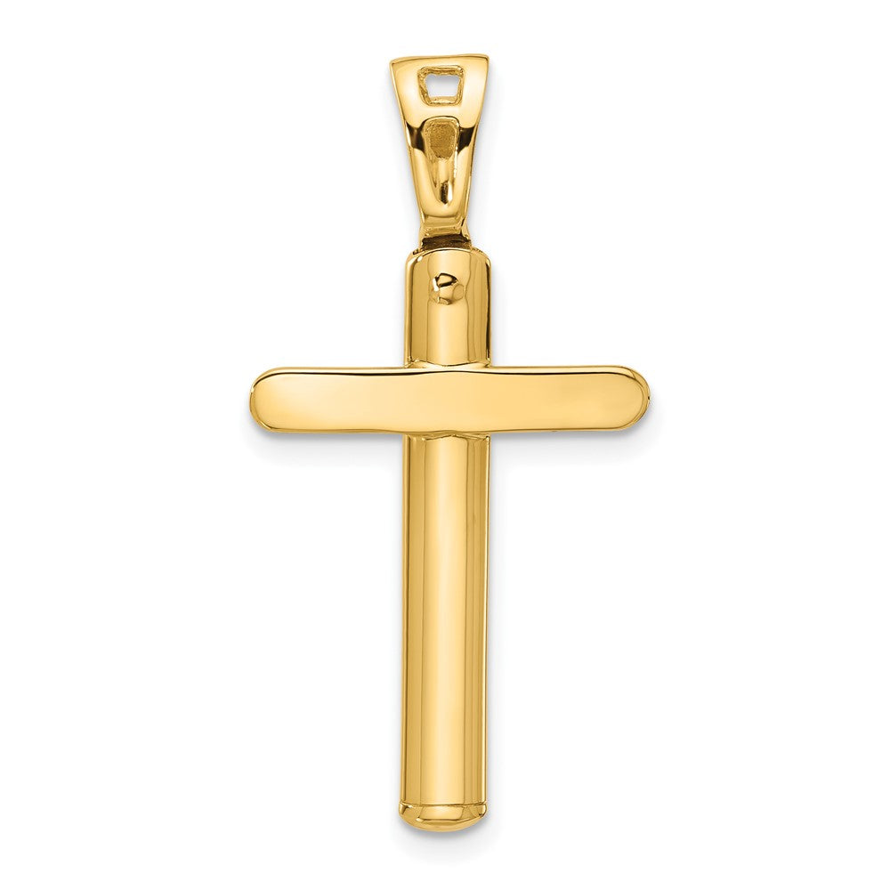 14K Yellow Gold Leslie's 14K Polished Cross Pendant - Product Photo