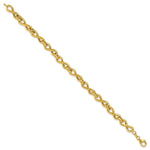 Leslie's 14K Polished Fancy Twisted Link Infinity Bracelet - Product Photo