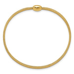 Leslie's 14K Polished Onyx Mesh Slip-on Stretch Bracelet - Product Photo