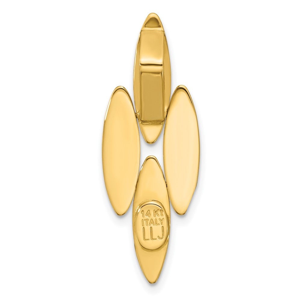 Leslie's 14K Polished Fancy Pendant - Product Photo