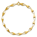 Leslie's 14K Polished Geometric Link Bracelet - Product Photo
