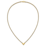 Leslie's 14K w/RH-plating Polished Fancy 18in Necklace - Product Photo