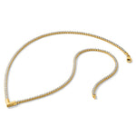 Leslie's 14K w/RH-plating Polished Fancy 18in Necklace - Product Photo