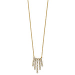 Leslie's 14K w/RH-plating Polished Fancy 18in Necklace - Product Photo