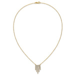 Leslie's 14K w/RH-plating Polished Fancy 18in Necklace - Product Photo