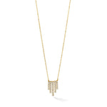 Leslie's 14K w/RH-plating Polished Fancy 18in Necklace - Product Photo