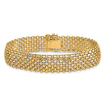14K Yellow Gold Polished Bracelet - Product Photo