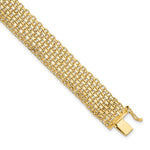 14K Yellow Gold Polished Bracelet - Product Photo