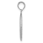 10K / 14K White Gold Miraculous Medal Pendant - Product Photo