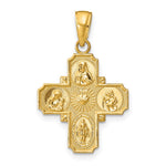 14k 4-Way Medal Pendant - Product Photo